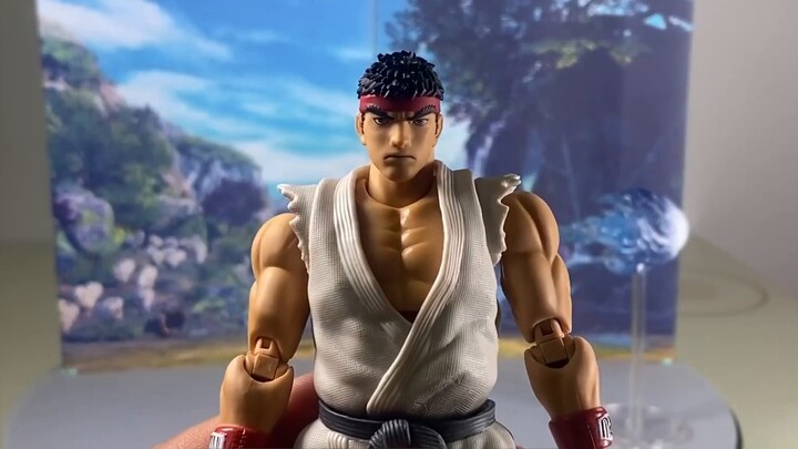 "Adougener" ~ I am the male protagonist of Street Fighter Bandai SHF Long Model Play Sharing