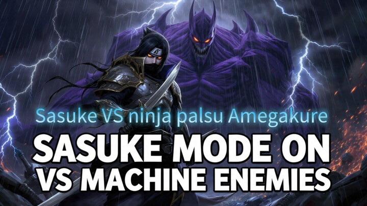 Maen game naruto: Dapet misi dari shikamaru untuk melawan ninja ninja palsu dari Amegakure