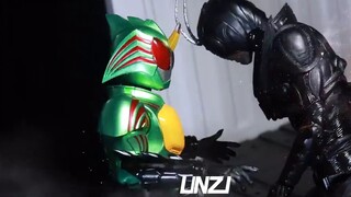 [Stop Motion Animation] Duel gelap pamungkas yang sangat mudah terbakar! BLACK SUN VS AMAZONS OMEGA 