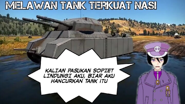 Melawan Tank terkuat di world war Polygon