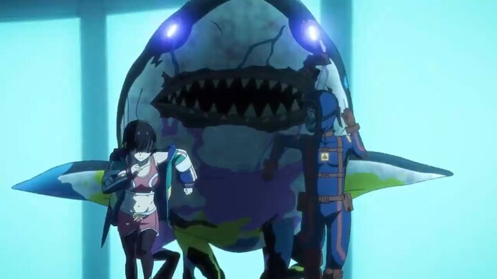 [Zom100] - Akira cùng Shizuka đánh bại cá mập zombie
