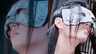 I won’t be the last person to know that Xiao Zhan has to put a beauty sponge inside his mask because