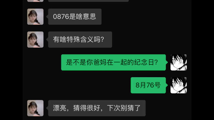 So what on earth does 0876 mean…