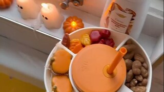 A very atmospheric bathroom soak—lying in the tub, reading a book and munching on snacks must be inc