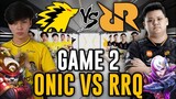 GAME 2 | ONIC ESPORTS vs RRQ HOSHI | MPL INDO S10