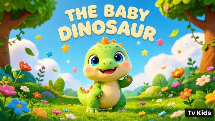🦖 Baby Dinosaur Song | Fun & Educational Kids Song 🎵🌈