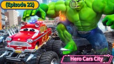 Hero Cars City (Episode 22) The Mysterios Transfer Student