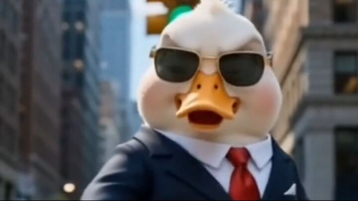 Where is this duck going in such a hurry? 🦆🤔 #funny #animation #mystery