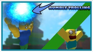 Rumble Trolling | Blox Piece | Roblox