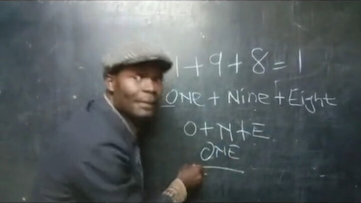 พิสูจน์ว่า 1+9+8=1