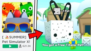 ⛱️ How to Play NEW SUMMER Update in Pet Simulator X...