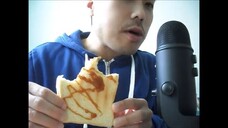 Crunchy Grilled Cheese Sandwich Asmr