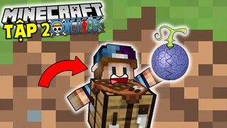 MINECRAFT SINH TỒN VUA HẢI TẶC | TẬP 2 | ĂN TRÁI ÁC QUỶ BIẾN THÀNH BÀN CHẾ TẠO VÀ ĐẢO TRÊN TRỜI !!