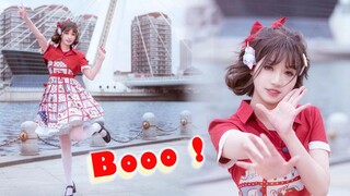 【梦妮儿】 booo  元气翻跳！一镜到底，今天的风分外喧嚣