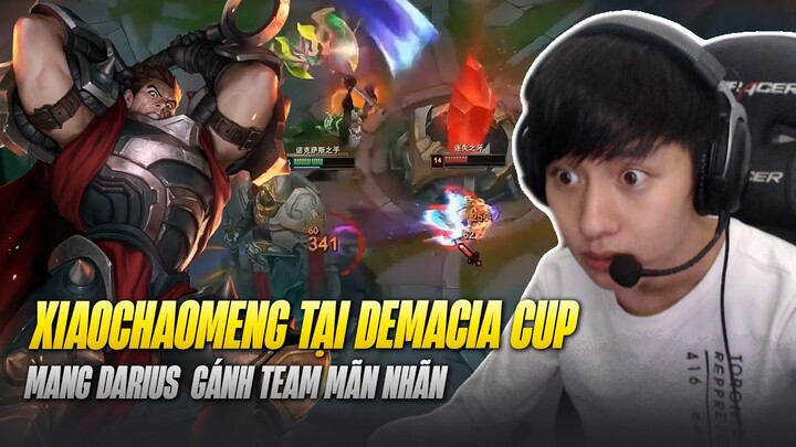 XIAOCHAOMENG GÁNH TEAM VỚI DARIUS vs GNAR KHI TRAIN TEAM DEMACIA CUP CÙNG BEIFENG, HANQL & MLXG