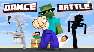 Monster School : DANCE BATTLE - Minecraft Animation