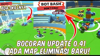 FULL GAMEPLAY MAP TERBARU BOT BASH DI UPDATE 0.41! MAP ELIMINASI LAGI! - Stumble Guys