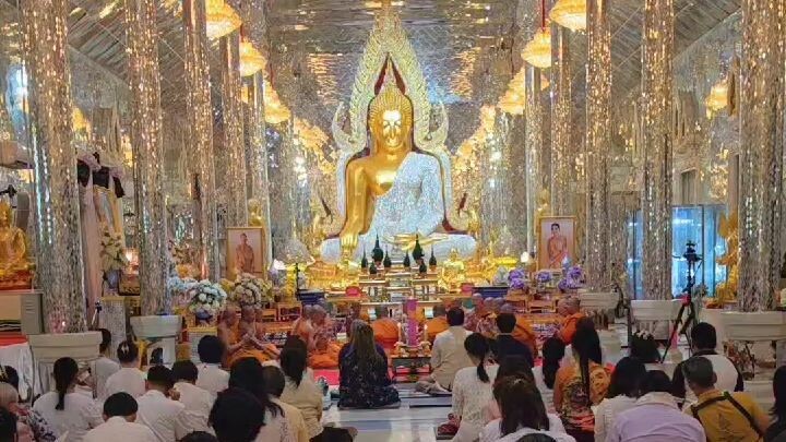 พิธีเจริญพระพุทธมนต์เพื่อความเป็นศิริมงคลเนื่องในอายุวัฒนมงคล57ปี พระราชวชิรภาวนาโกศล