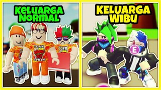 Perbedaan Keluarga Normal dan Keluarga Wibu ft @ALYA NADIVA  (Adopt me) - Roblox Indonesia