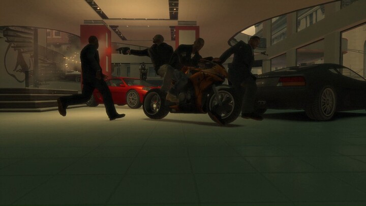 GTAIV mission Shifting Weight. War with cop. { Episodes From Liberty City } [ The Lost and Damned ].