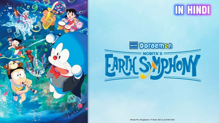 DORAEMON NOBITA'S EARTH SYMPHONY MOVIE IN HINDI BLUE-RAY