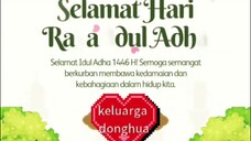 Minal aidzin walfaidzin mohon maaf lahir&batin ya guys🙏