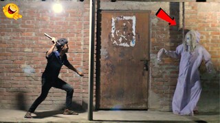 Ghost Scary Halloween Prank In Village People's! Real Ghost Attack Prank On Public Reaction.....3