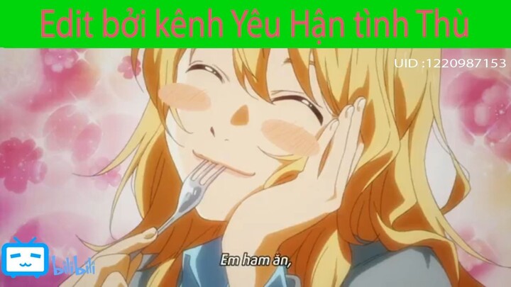 Em ham ăn, yêu violin và âm nhạc #anime