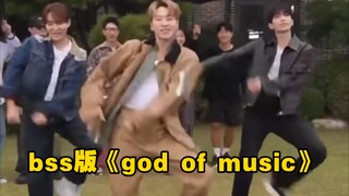 夫硕顺抢先在节目跳SEVENTEEN前辈的《god of music》