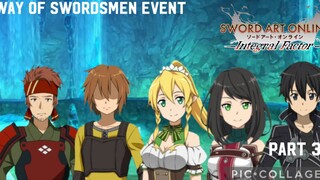 Sword Art Online Integral Factor: Way of Swordsmen Event Part 3
