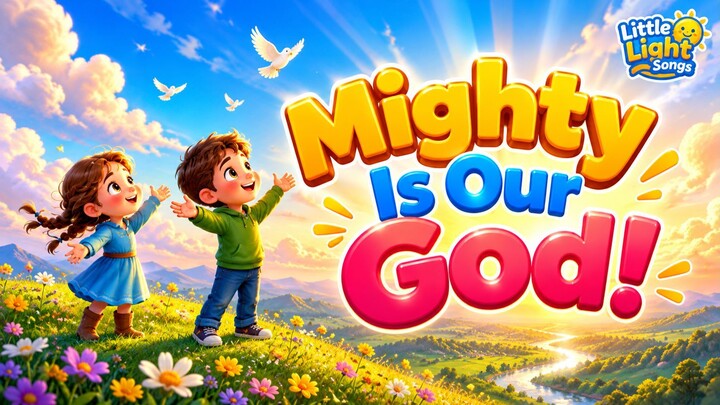 Mighty Is Our God! 🙌 Christian Song for Kids | Bible Songs, Kids Worship & Praise