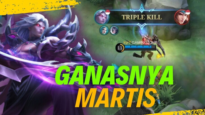 GANASNYA MARTIS DI LAND OF DAWN!! - MOBILE LEGENDS