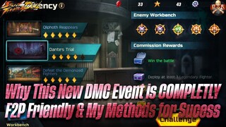 [SF: Duel] - Great F2P event! Complete F2P walkthrough on how to get MAX stars on DMC Agency Event!