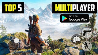 Top 5 BEST MULTIPLAYER Games For Android 2022 l HIGH GRAPHICS