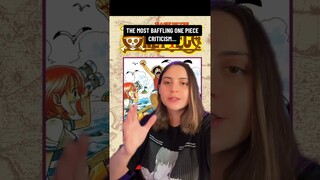 This is the most BAFFLING One Piece Criticism #onepiece #luffy #anime