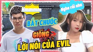 [Free Fire] Yến Nhi Cực Nhây "Nhái" Theo Evil, Bất Ngờ Được Nghe 3 Từ...?