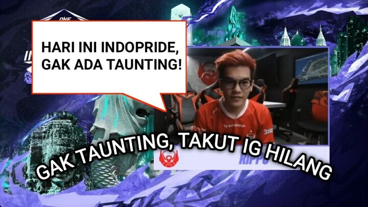 TAKUT IG HILANG, RIPPO : INDOPRIDE GA ADA TAUNTING!! WAWANCARA BTR RIPPO MPLI 2021