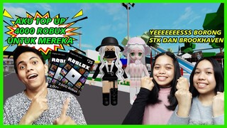 Aku Top Up 4000 Robux Untuk Intan & Nabila Belanja Di Roblox