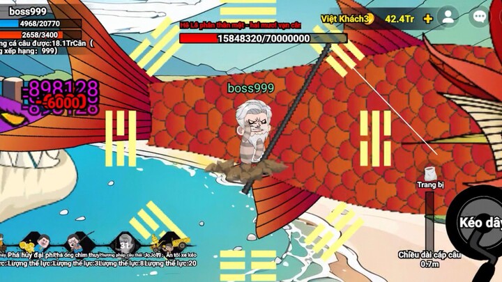 1 Chiêu của ông Cương sẽ mạnh như thế nào? #BuildaGame #钓魂 #34538929