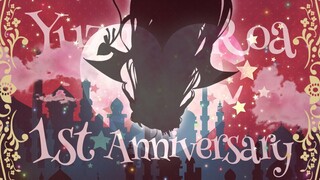 【1周年記念＆お披露目】新衣装で皆とお祝いしたいのだ！【夢月ロア】