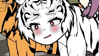 《自律虎虎》胖虎野外模仿钓鱼佬烤肉，松树进化至三阶！（60）