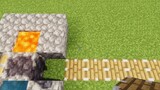 【Minecraft】 Máy xây tường tự động là thứ cần có để sinh tồn!