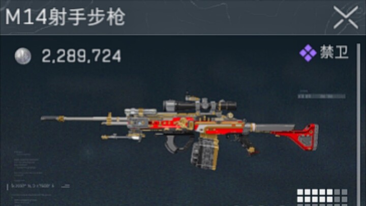 Can a fully upgraded M14 with 2.29 million points clear maps?