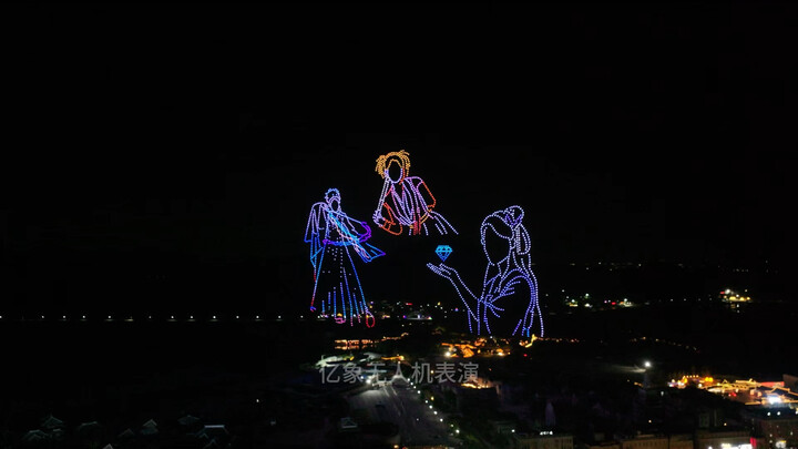 Happy birthday, Bai Lu! The 2,000-drone birthday show prepared by Xiao Boluo was absolutely stunning
