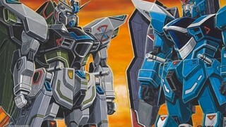 [Kết hợp màu sắc khủng khiếp] Kết hợp màu sắc thực sự FreedomGundam & JusticeGundam lắp ráp thành ph