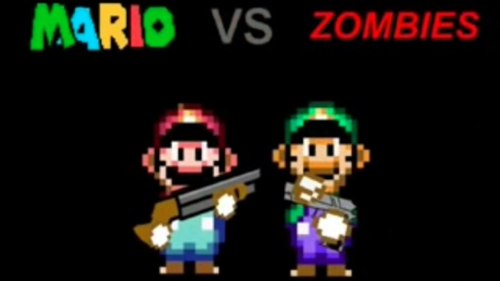 Mario vs Zombies parte 1