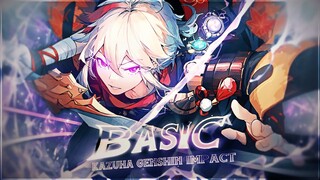Basic I Kazuha Genshin Impact [AMV/Edit] 💜