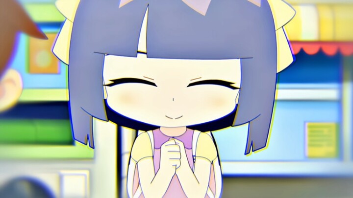 “แต่เธอดูน่ารักจริงๆ เวลาเธอยิ้ม”