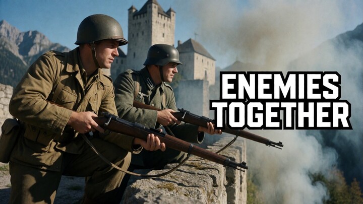 The Only Battle Where Americans and Germans Fought Together | True WW2 Story