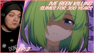 REACTION! I've Been Killing Slimes For 300 Years Episode 2 Along Came the Girl